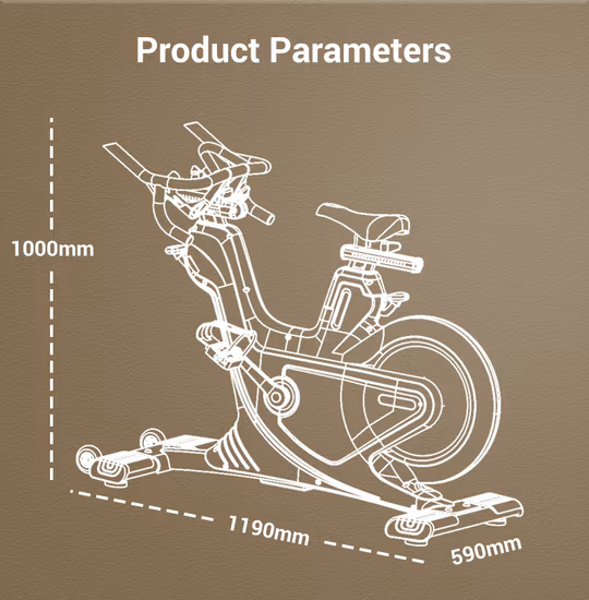 Fornecimento direto da fábrica Home Gym bicicleta ergométrica de resistência cardio magnética para treino