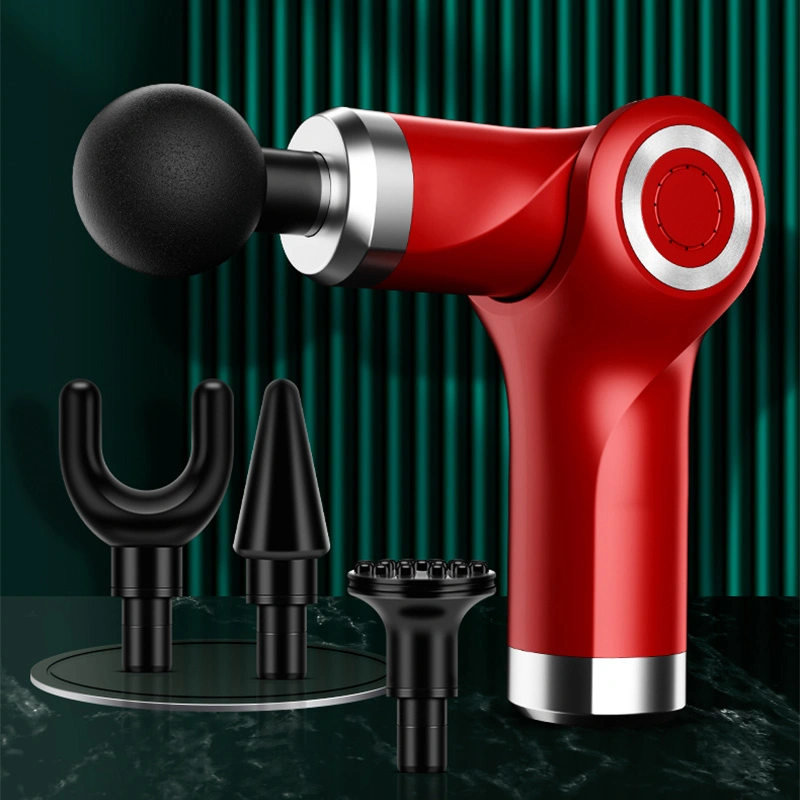 Customized Logo Handheld Powerful Portable Percussion Muscle Tissue Vibration Mini Massage Gun