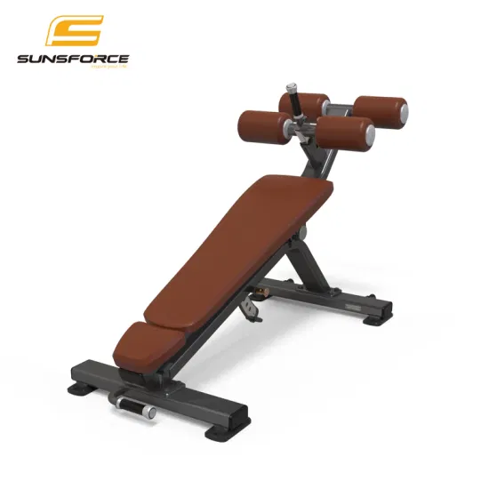 Sunsforce Equipamento de Fitness Comercial Exercício Banco Abdominal Sit up